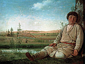 А. Г. Венецианов (1780   1847). Спящий пастушок. Ок. 1825 г. Собрание Государственного Русского музея