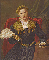 Лоренцо Лотто. Портрет Лауры де Пола. 1543 г.