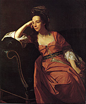 Дж. Копли (1738—1815 гг.). Портрет миссис Томас Гейдж. 1771 г. Собрание Художественной галереи Тимкен, Сан-Диего