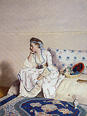 Ж-Э. Лиотар (1702‑1779 гг.). Портрет Мери Ганнинг, графини Ковентри. Пастель на пергаменте. Около 1753/1754 гг. Рийксмузеум, Амстердам