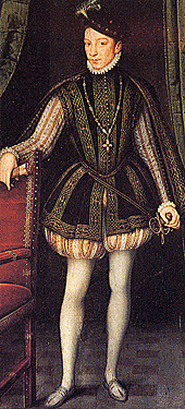 Франсуа Клуэ. Портрет Карла IX. 1565 г. Собрание Музея истории искусств, Вена