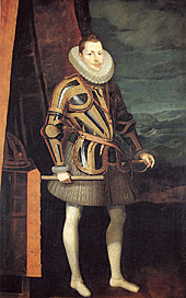 Хуан Пантоха де ла Крус (1553‑1608 гг.). Портрет Филиппа III. Собрание музея Прадо