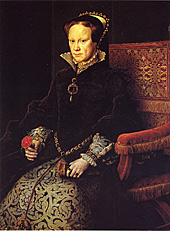 Антонио Моро (1516/19‑1576 гг.). Портрет Марии Тюдор. 1554. Собрание музея Прадо