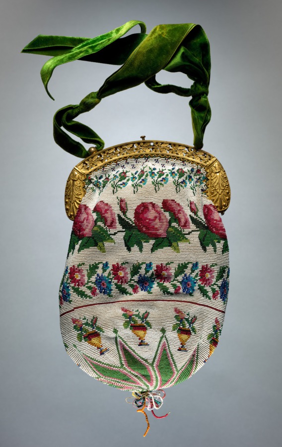 Бисерная сумка, Америка, XIX век (инв. 1924.801)
