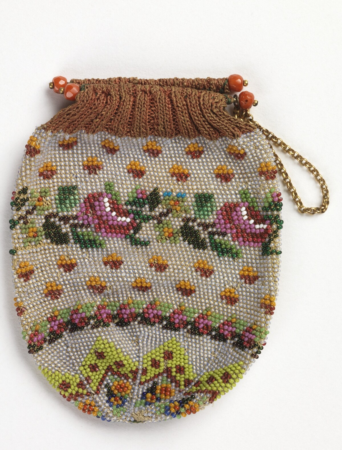 Бисерная сумка, Германия, 1815–1840