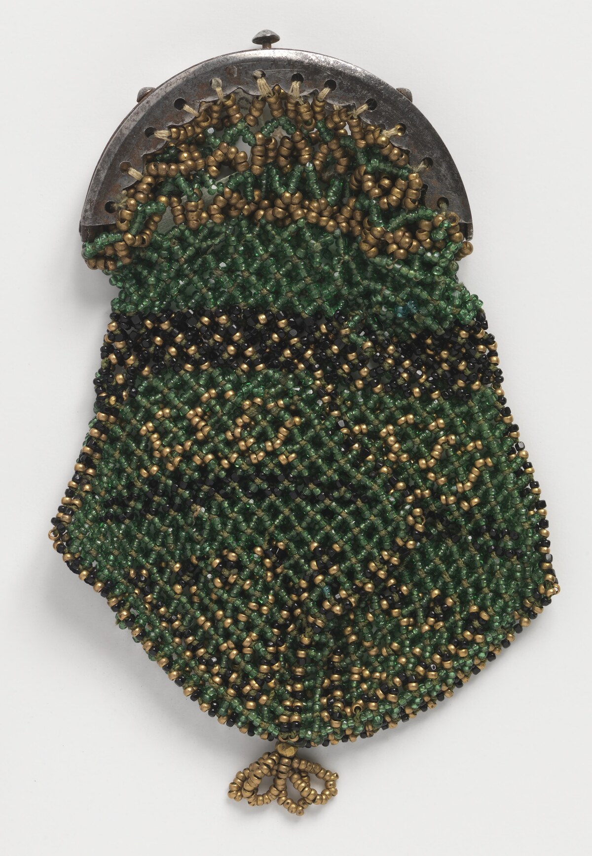 Бисерная сумка, Европа, 1830–1860 (инв. 1953-106-22)