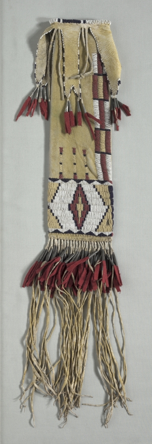 Бисерная сумка, около 1870