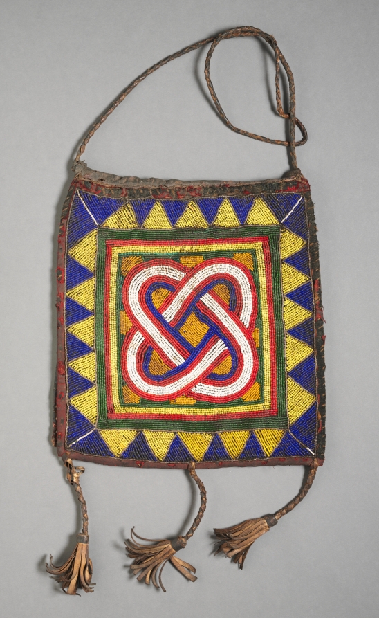 Бисерная сумка, 1900-е
