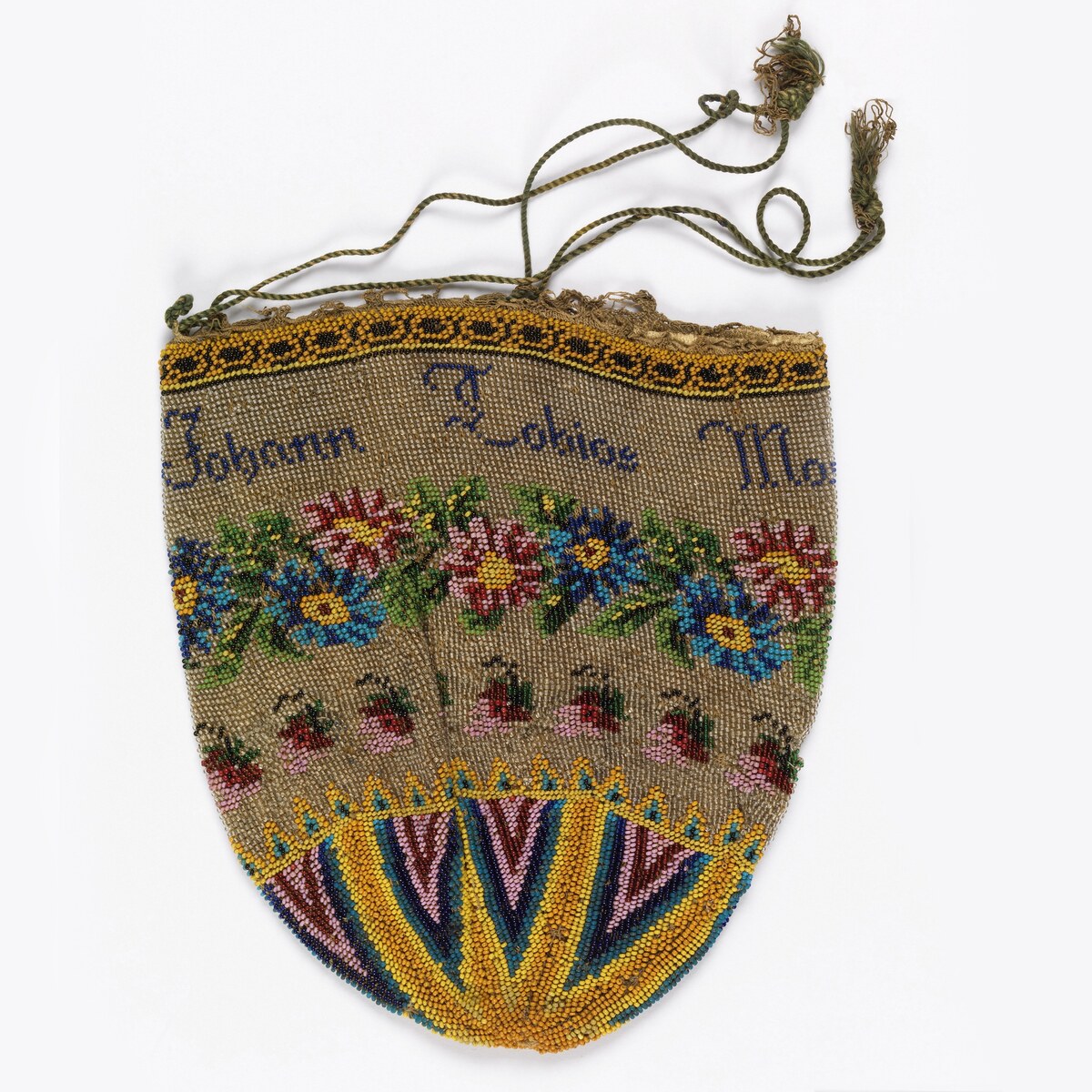Бисерная сумка, Германия, 1821